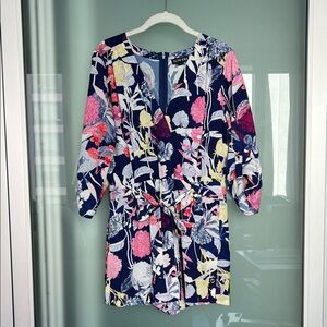 Yumi Kim Floral Print Romper Sz L